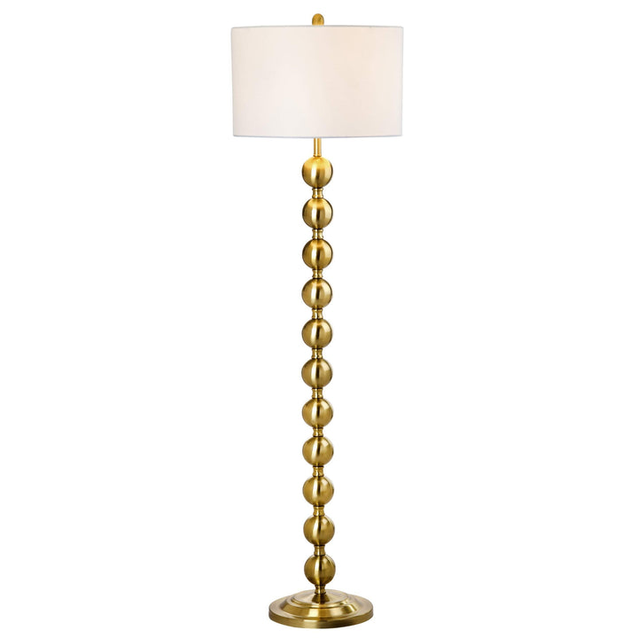 59-inch Reflections Stacked Ball Floor Lamp Glam Modern Contemporary Brass - Diamond Home USA