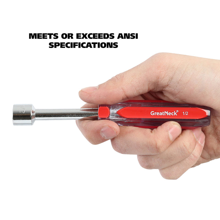 GreatNeck 7 Piece Nut Driver Set - SAE - Diamond Home USA