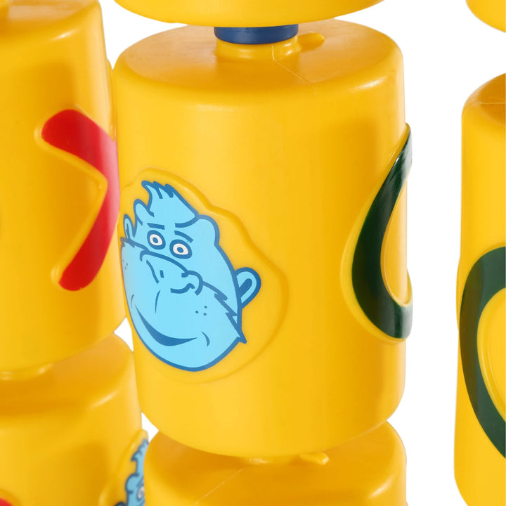 Tic-tac-Toe Spinner Panel Swing Set Accessory Multi-Color Plastic - Diamond Home USA