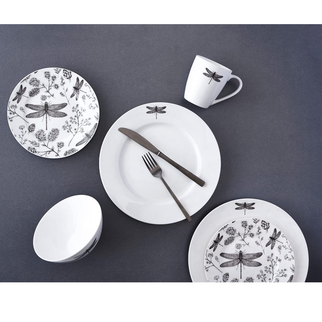 S & Co. Dinnerset 16PC Dragonfly - Diamond Home USA