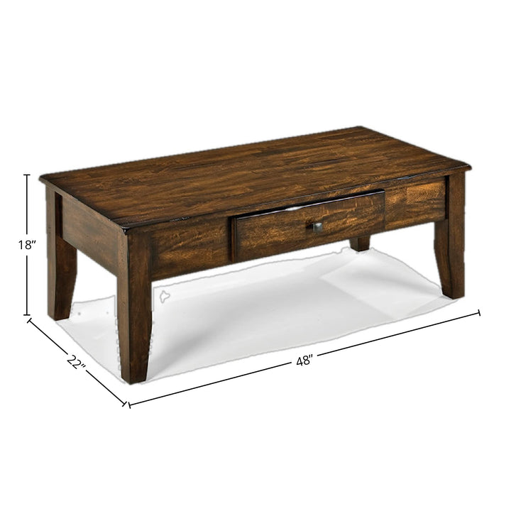 Intercon Kona Coffee Table Rasin - Diamond Home USA