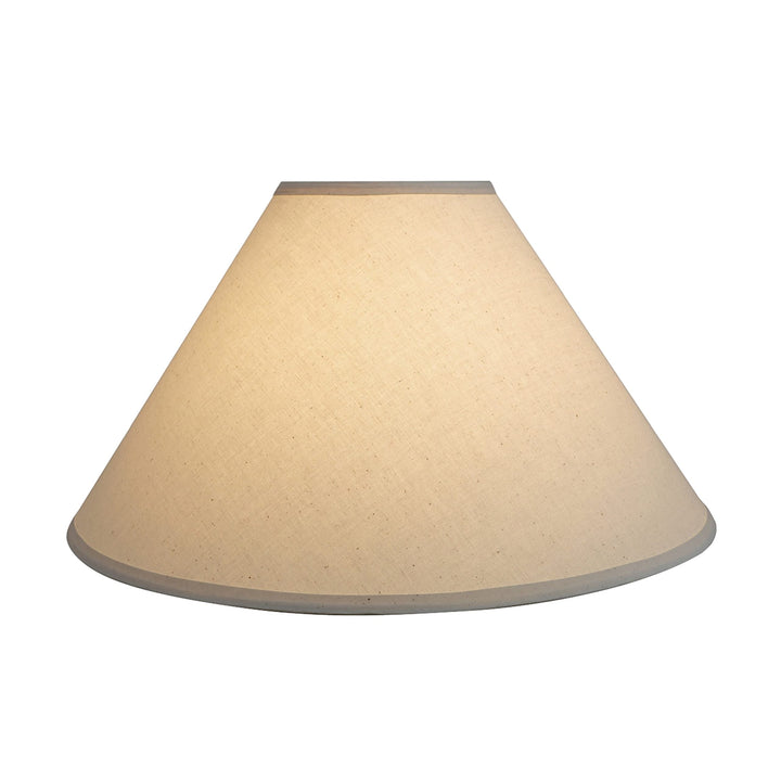 Hardback Empire Shaped Spider Construction Lamp Shade In Off White (6" X 19" - Diamond Home USA