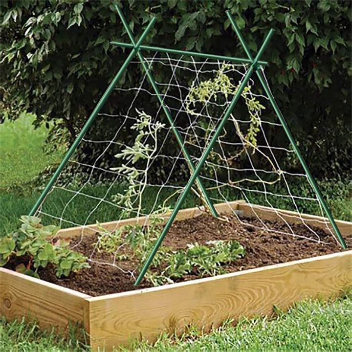 8ft. Fiberglass Poles Solid Garden Stakes Fence Post Heavy-Duty Plant for - Diamond Home USA