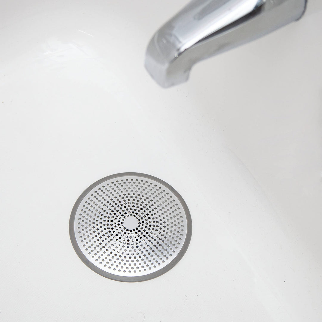 Rust-Proof Bathtub Drain Cover Silver Finish - Diamond Home USA