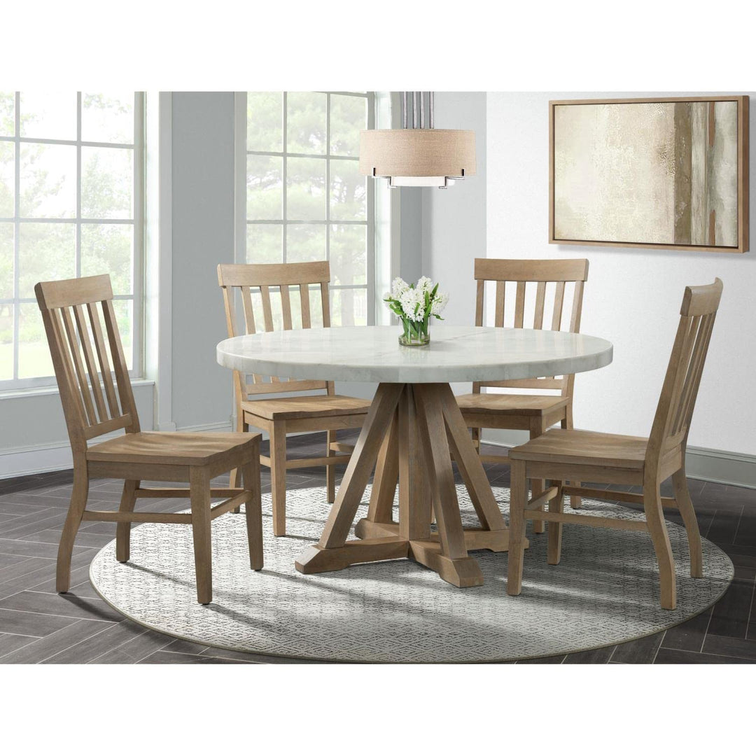 Picket House Furnishings Liam Slat Back Chair Set - Diamond Home USA