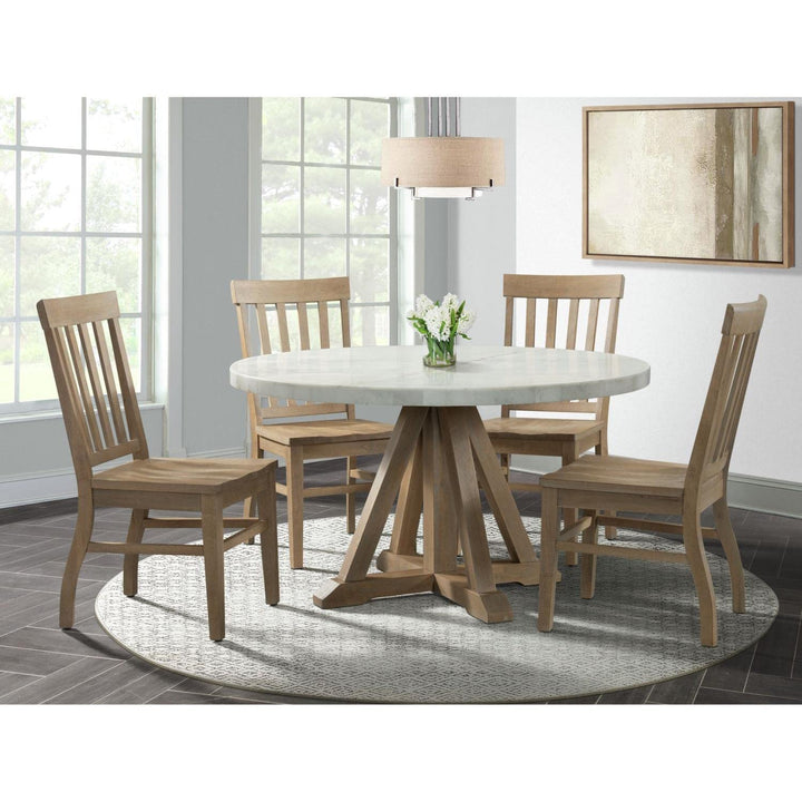 Picket House Furnishings Liam Slat Back Chair Set - Diamond Home USA