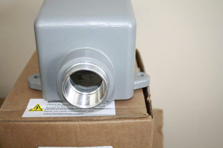 Hubbell MB602W Back Box PS INS ANG Box 60A 1 1/4IN HUB Alum - Diamond Home USA