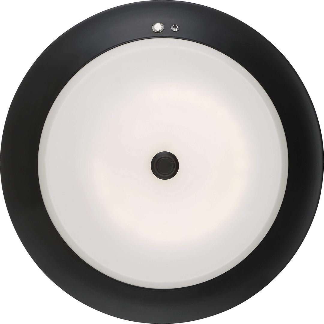 Nuvo 62-972 LED Flush Mount Emergency Back-up Ready EMR Fixture Aged Bronze