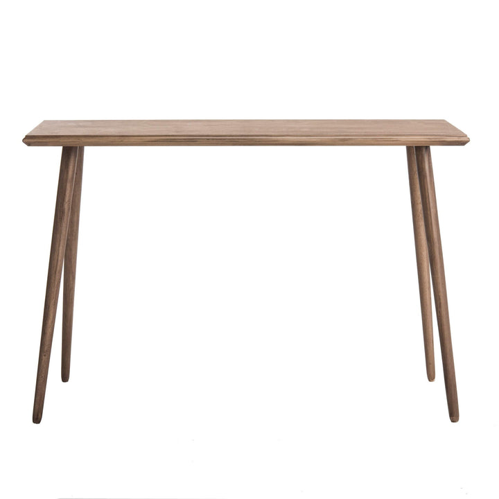 Chocolate Brown Console Table - 47.3" X 15.8" 32" Casual Modern Contemporary - Diamond Home USA