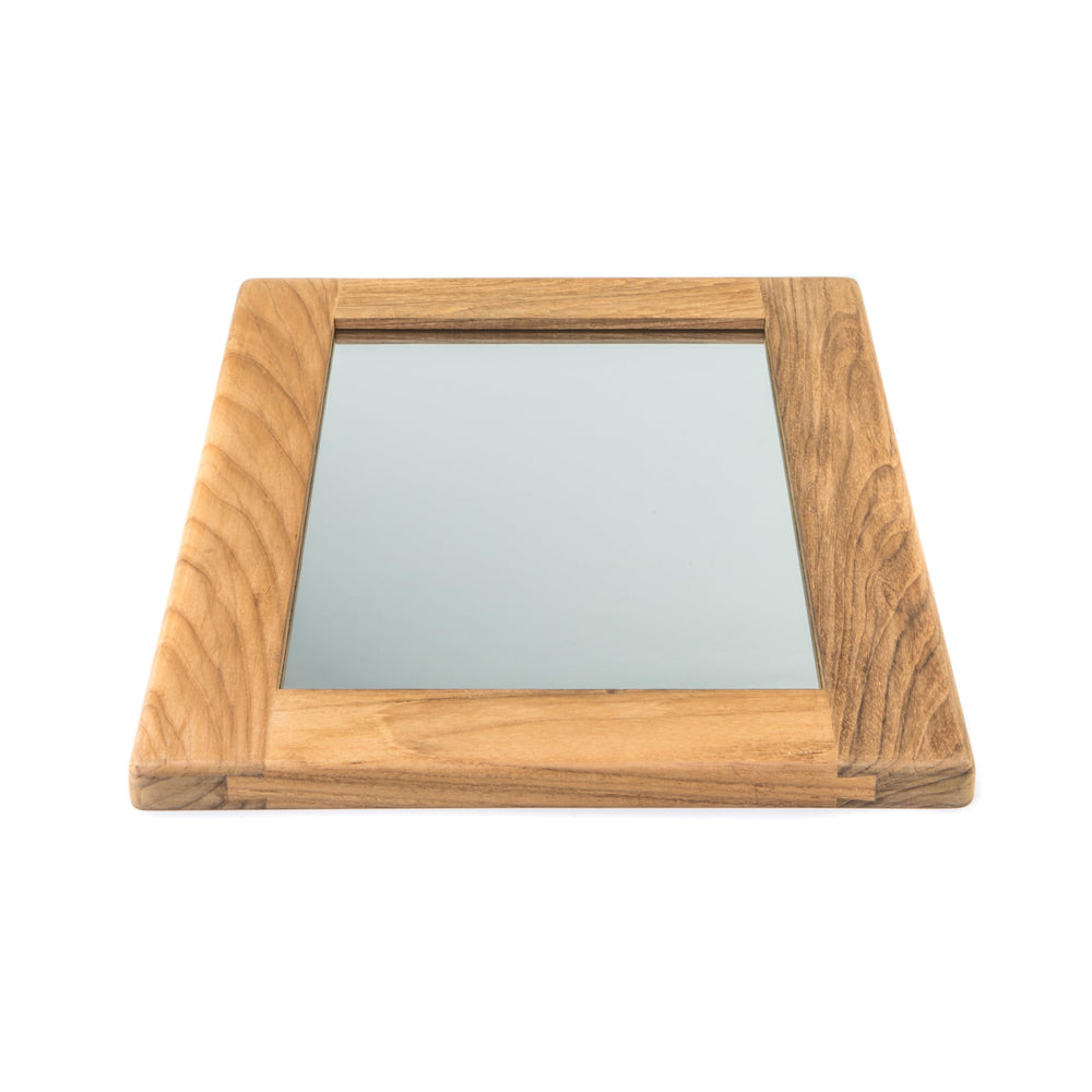 Whitecap 62544 Teak Rectangular Mirror - 11" W x 15" H - Diamond Home USA