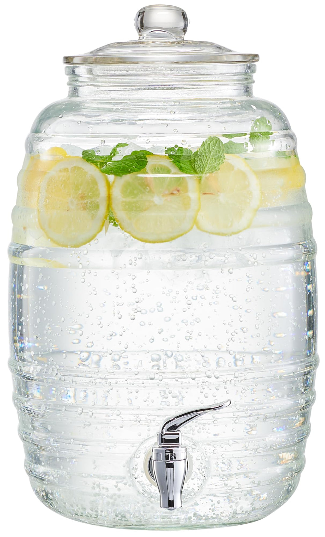 Style Setter Oak Grove Beverage Dispenser Cold Drink Dispenser w/ 2.5-Gallon