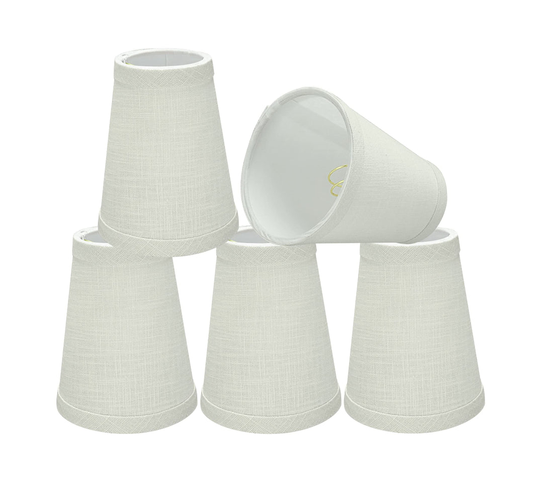 Aspen Creative 32664-5 Small Hardback Empire Shape Chandelier Set (5 Pack)