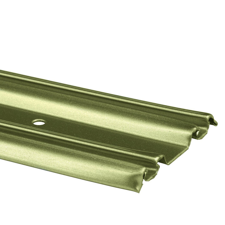 Prime-Line N 6881 by-Pass Mirror Door Bottom Track 72 in. Roll-Formed Steel