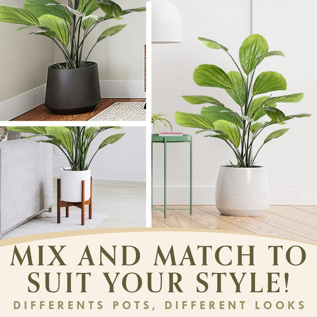 Fan Palm oor Plants - Artificial Plants for Home Decor oor Faux Plants - Diamond Home USA