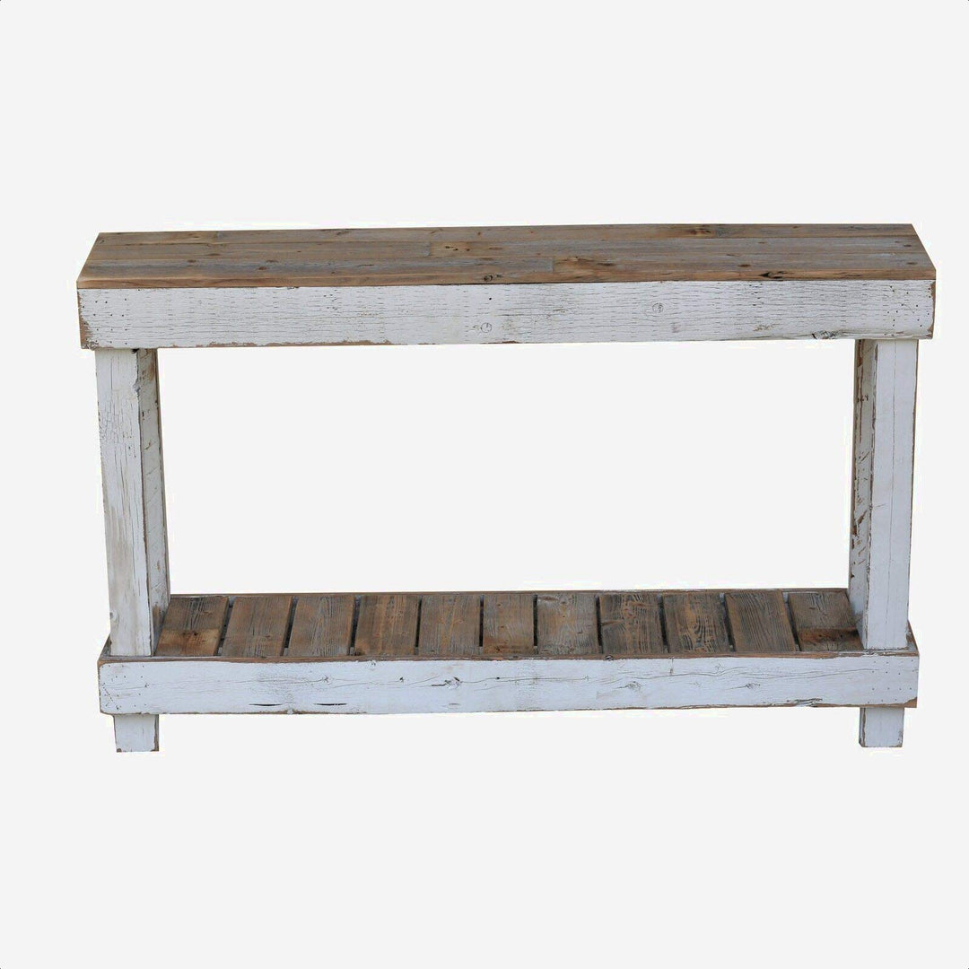 Mcchristian 46" Solid Wood Console Table Reclaimed Wood: Yes Top Wood Species: - Diamond Home USA