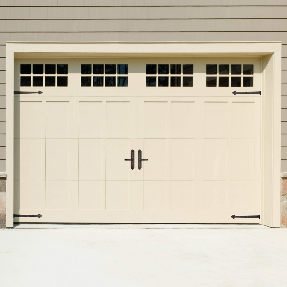 Cre8tive Hardware Rustic Aspen Magnetic Garage Door Hardware (6-Piece Set) - Diamond Home USA