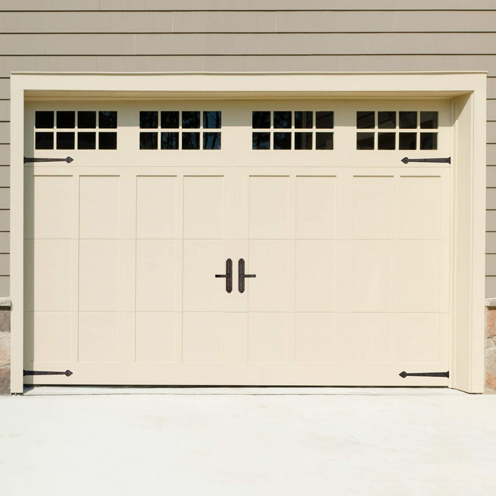 Cre8tive Hardware Rustic Aspen Magnetic Garage Door Hardware (6-Piece Set) - Diamond Home USA