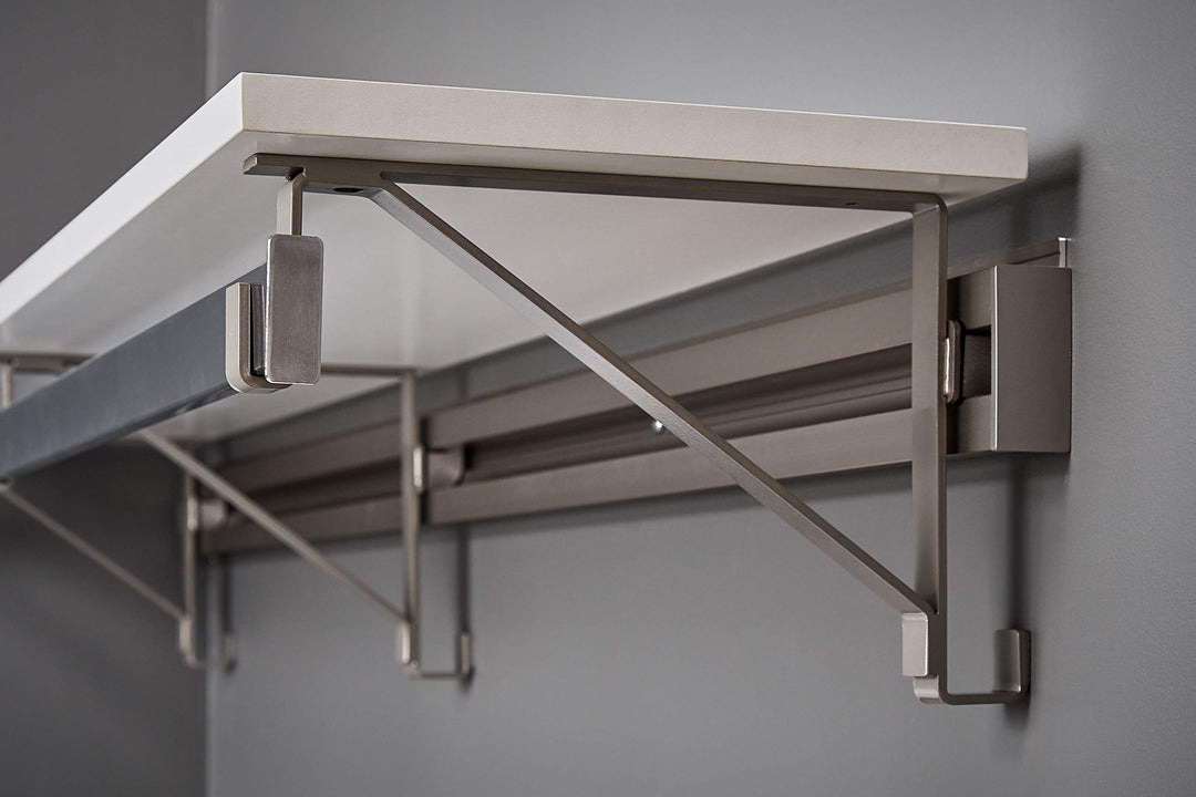 Arrange a Space 32" Long Single Hang/Shelf Kit Laundry Storage