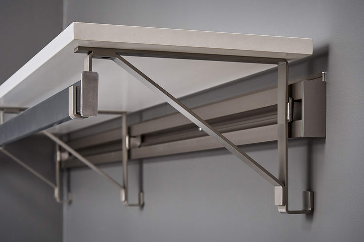 Arrange a Space 32" Long Single Hang/Shelf Kit Laundry Storage