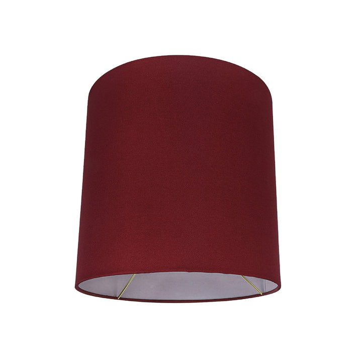 Drum/cylinder Uno Lamp Shade Blood Red (10"x10"x10") Transitional - Diamond Home USA