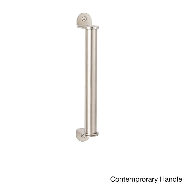SURE-LOC BARN-KIT72 15 Barn Door Track System 72" Satin Nickel - Diamond Home USA
