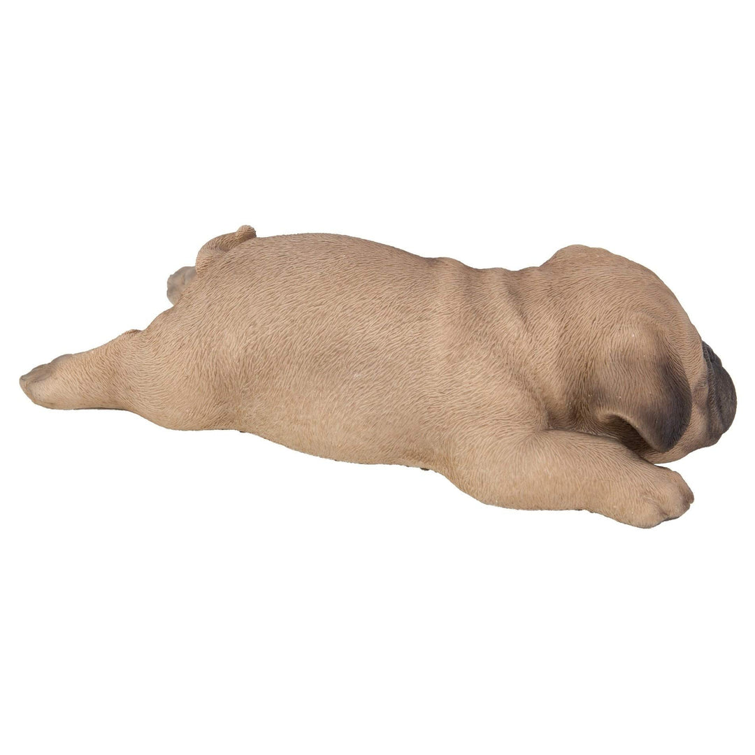 Pug Puppy Sleeping Polyresin - Diamond Home USA