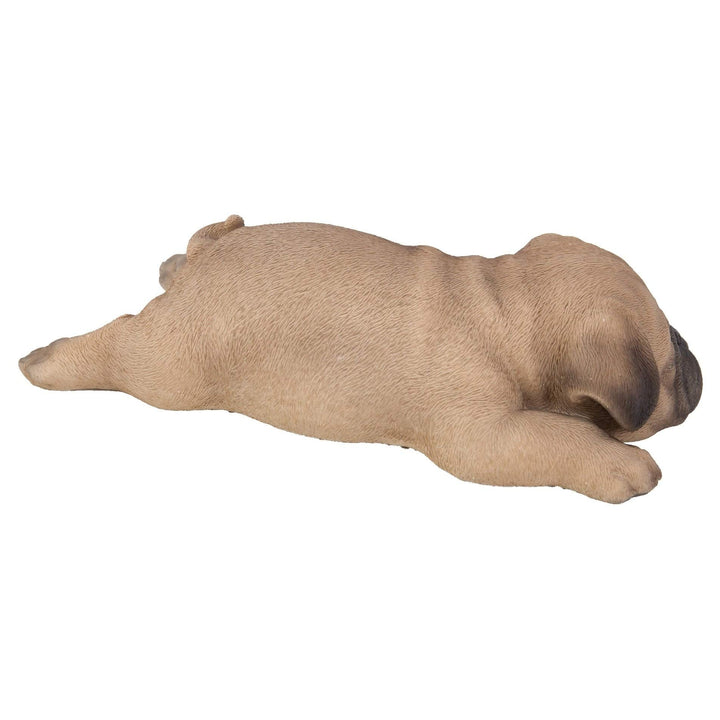Pug Puppy Sleeping Polyresin - Diamond Home USA