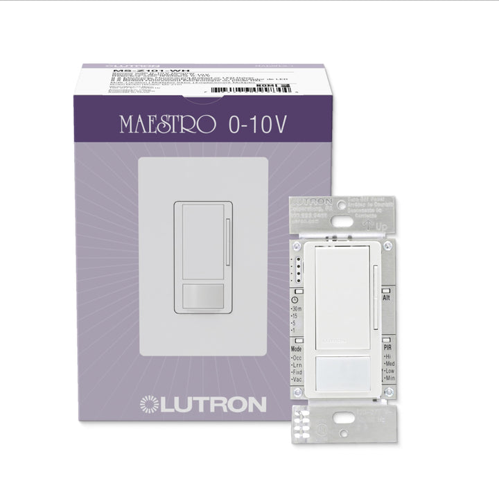 Lutron Maestro 0-10-Volt Dimmer Sensor Switch 8A 120-277-Volt/Single-Pole or