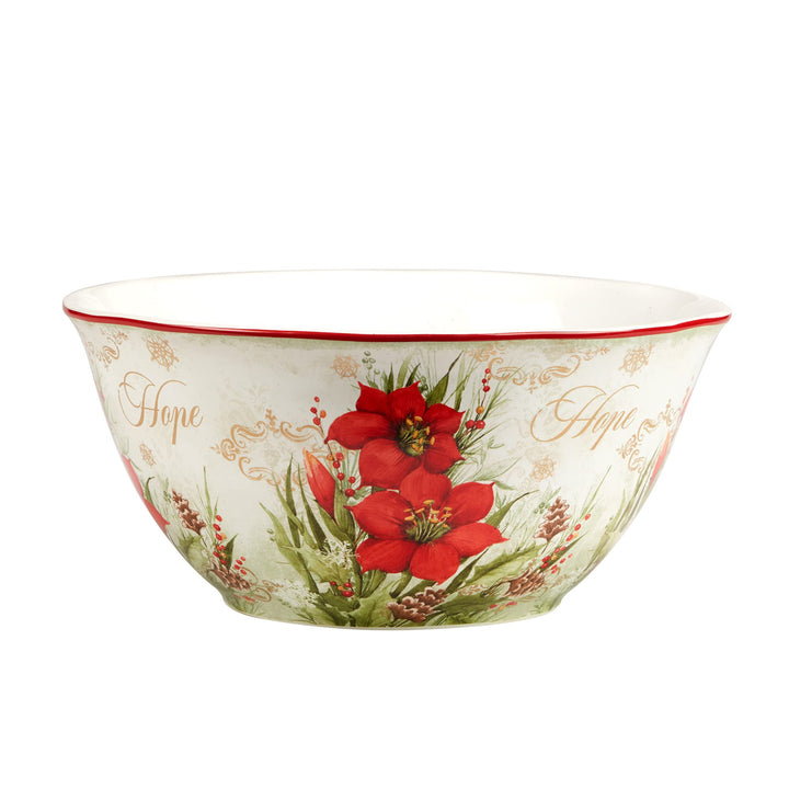 Certified International Winter's Medley Deep Serving Bowl 136 oz.