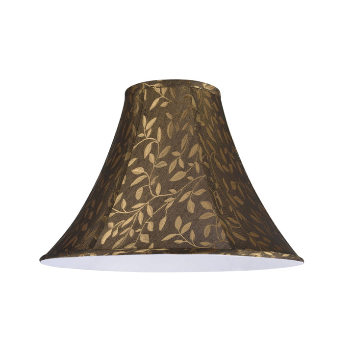 Aspen Creative 30046A Transitional Bell Shape Spider Construction Lamp Shade