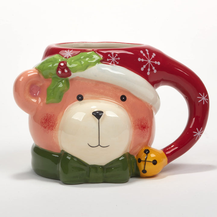 Certified International Holiday 4 Pc. Mug Set 18 oz. Multicolor - Diamond Home USA