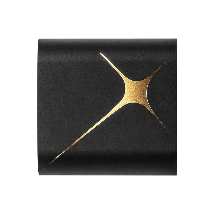 Modern Black Led Waterproof Outdoor Wall Sconce 6.2 in. H X W 3.3 D - Diamond Home USA