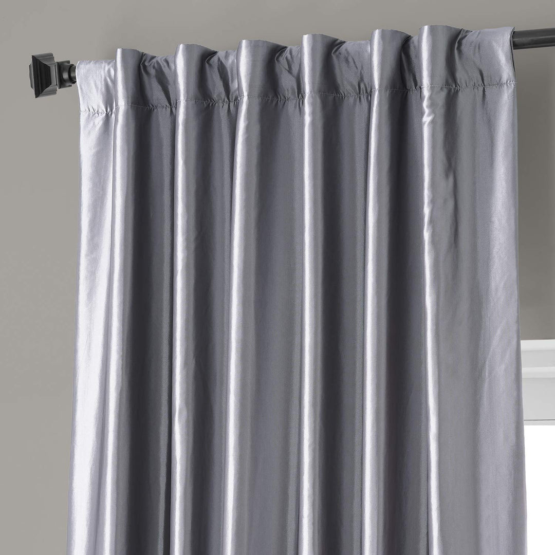 HPD HALF PRICE DRAPES Signature Faux Silk Blackout Curtains for Bedroom & Living - Diamond Home USA