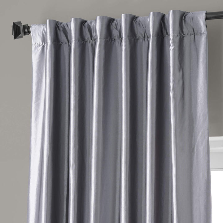 HPD HALF PRICE DRAPES Signature Faux Silk Blackout Curtains for Bedroom & Living - Diamond Home USA