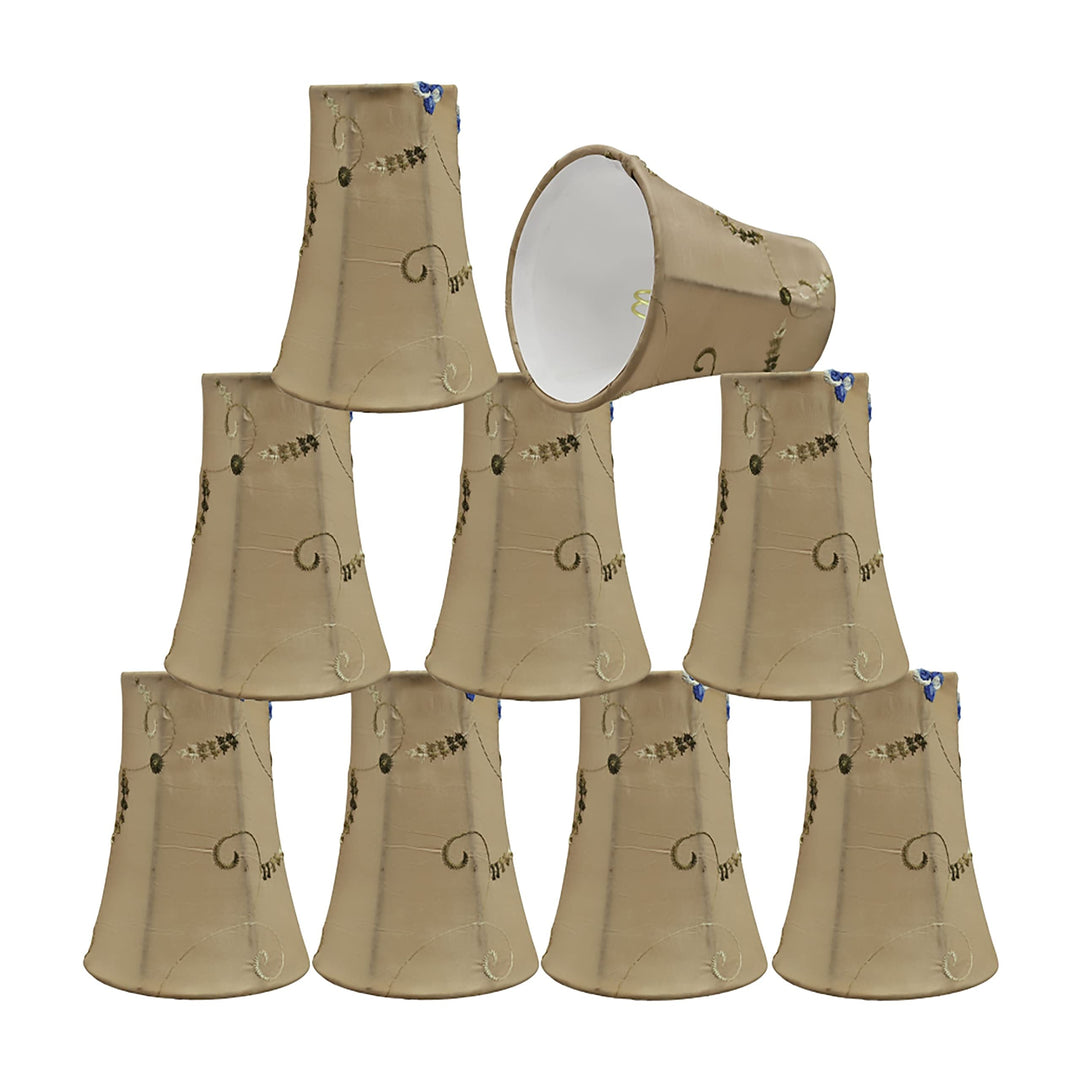 Aspen Creative 30241-9 Small Bell Shape Chandelier Set (9 Pack) Transitional