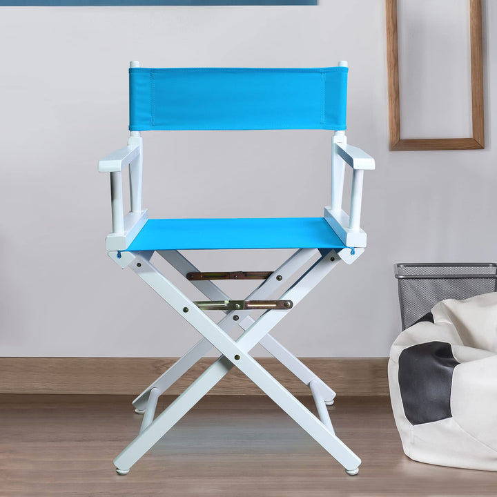 Casual Home 200-01/021-22 Director Chair 18" - Classic Height WhiteFrame/Pink