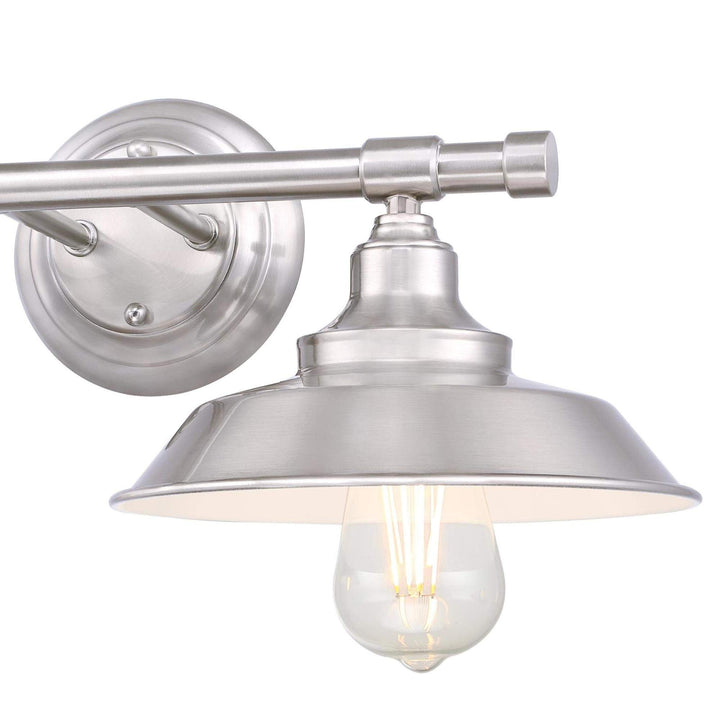 Westinghouse 6110300 Iron Hill Vintage Two-Light Indoor Wall Light Sconce - Diamond Home USA