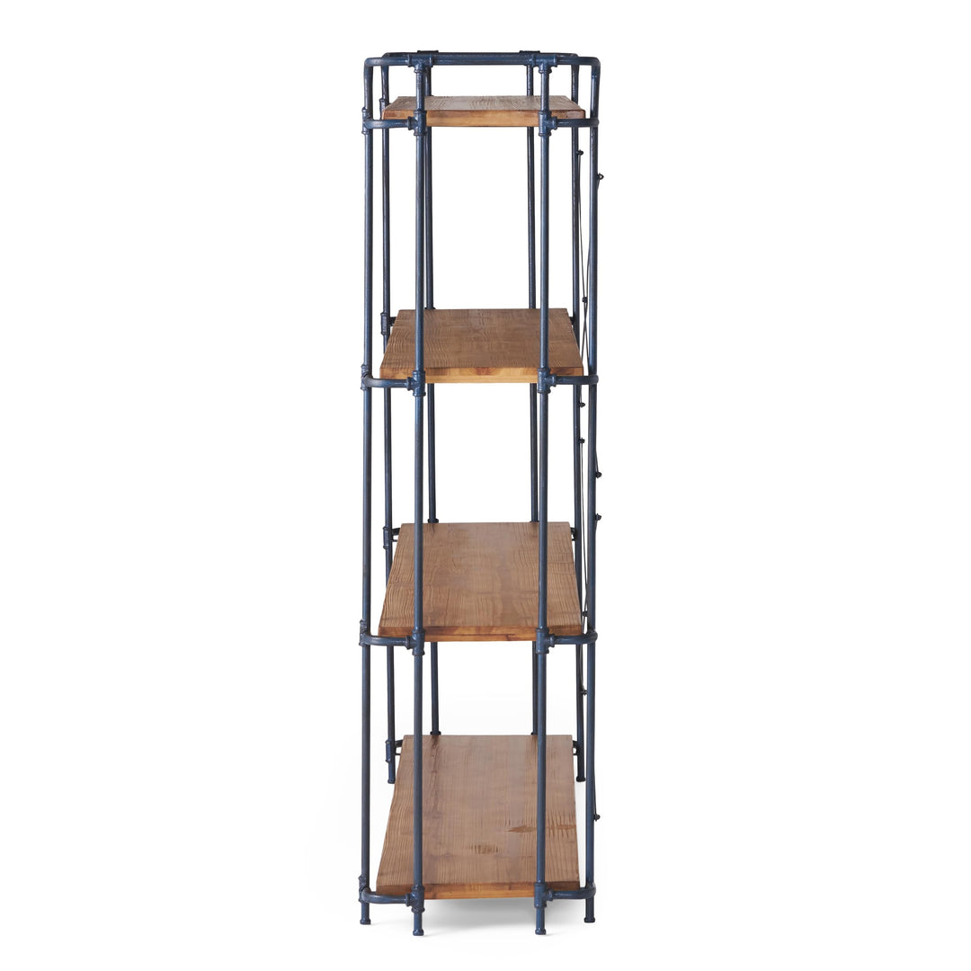 Christopher Knight Home Yorktown 4-Shelf Bookcase Antique - Diamond Home USA