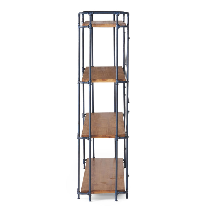 Christopher Knight Home Yorktown 4-Shelf Bookcase Antique - Diamond Home USA