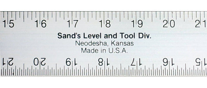 Sands Level & Tool SLASE36T Professional Straightedge 36-Inch x 2-Inch x - Diamond Home USA