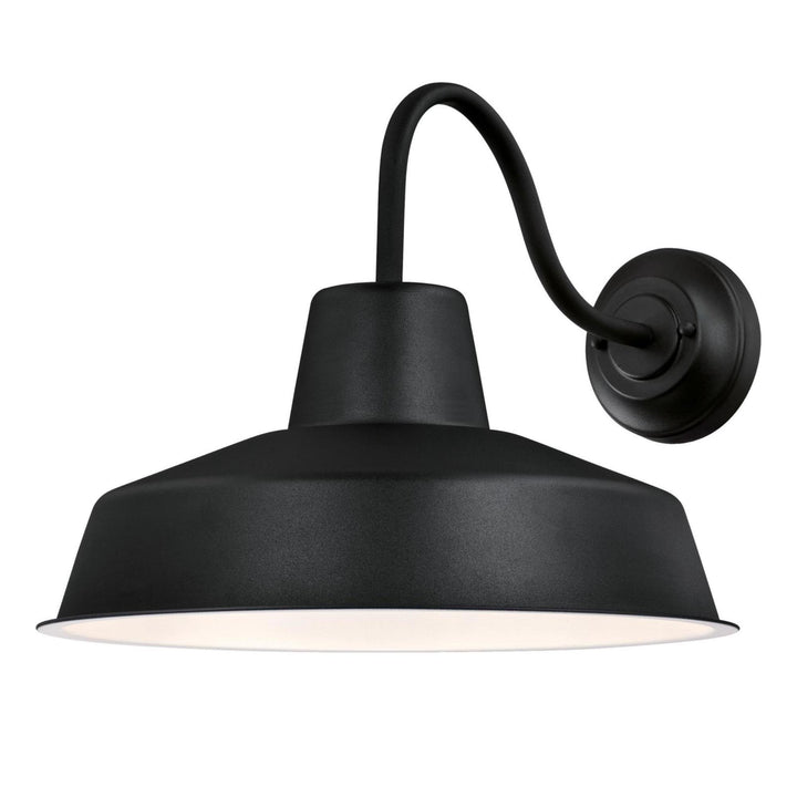 Westinghouse 6359800 Academy One-Light LED Textured Black Finish with Cage Shade - Diamond Home USA