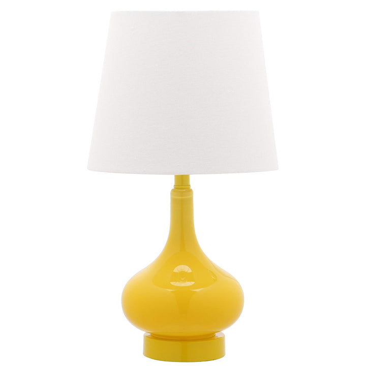 Kids Lighting 18-inch Amy Yellow Mini Gourd Table Lamp Modern Contemporary
