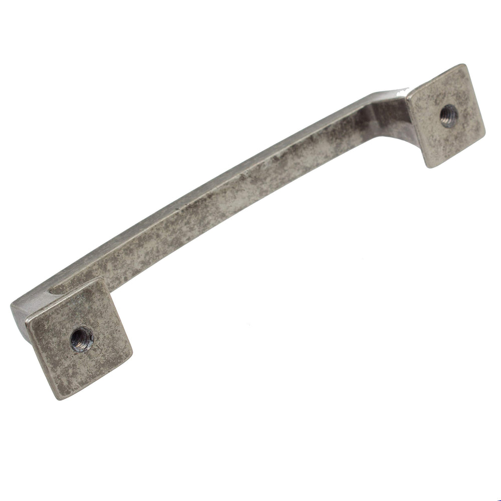 5-Pack 3-3/4 in. Cc Weathered Nickel Base Cabinet Pulls Industrial Zinc - Diamond Home USA