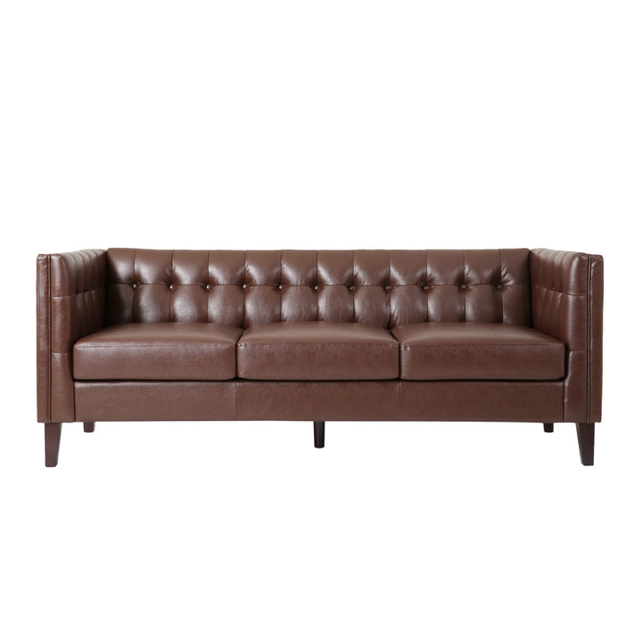Christopher Knight Home Pondway Sofas Dark Brown + Brown