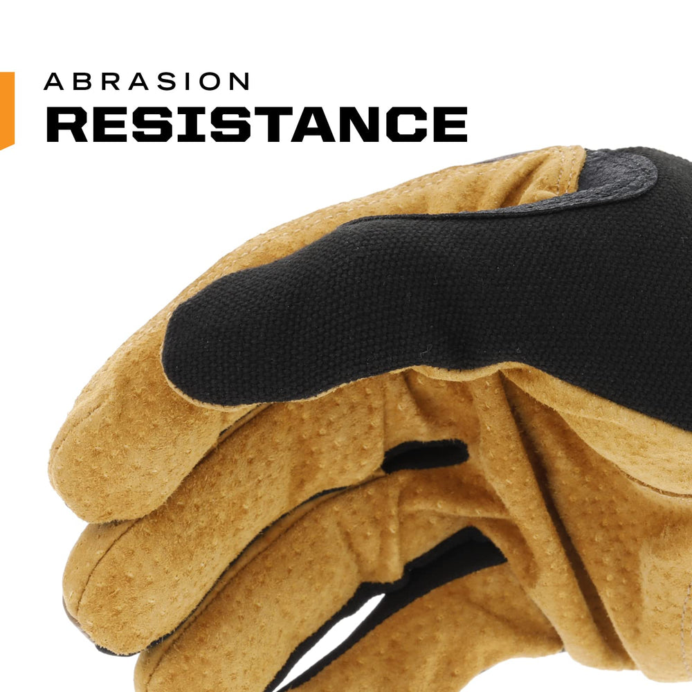 Mechanix Wear: Durahide Leather FastFit Work Glove with Elastic Cuff for - Diamond Home USA