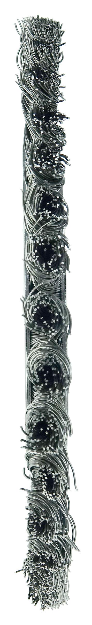 Weiler 08615 8" Cable Twist Knot Wire Wheel .023" Steel Fill 5/8" Arbor Hole - Diamond Home USA