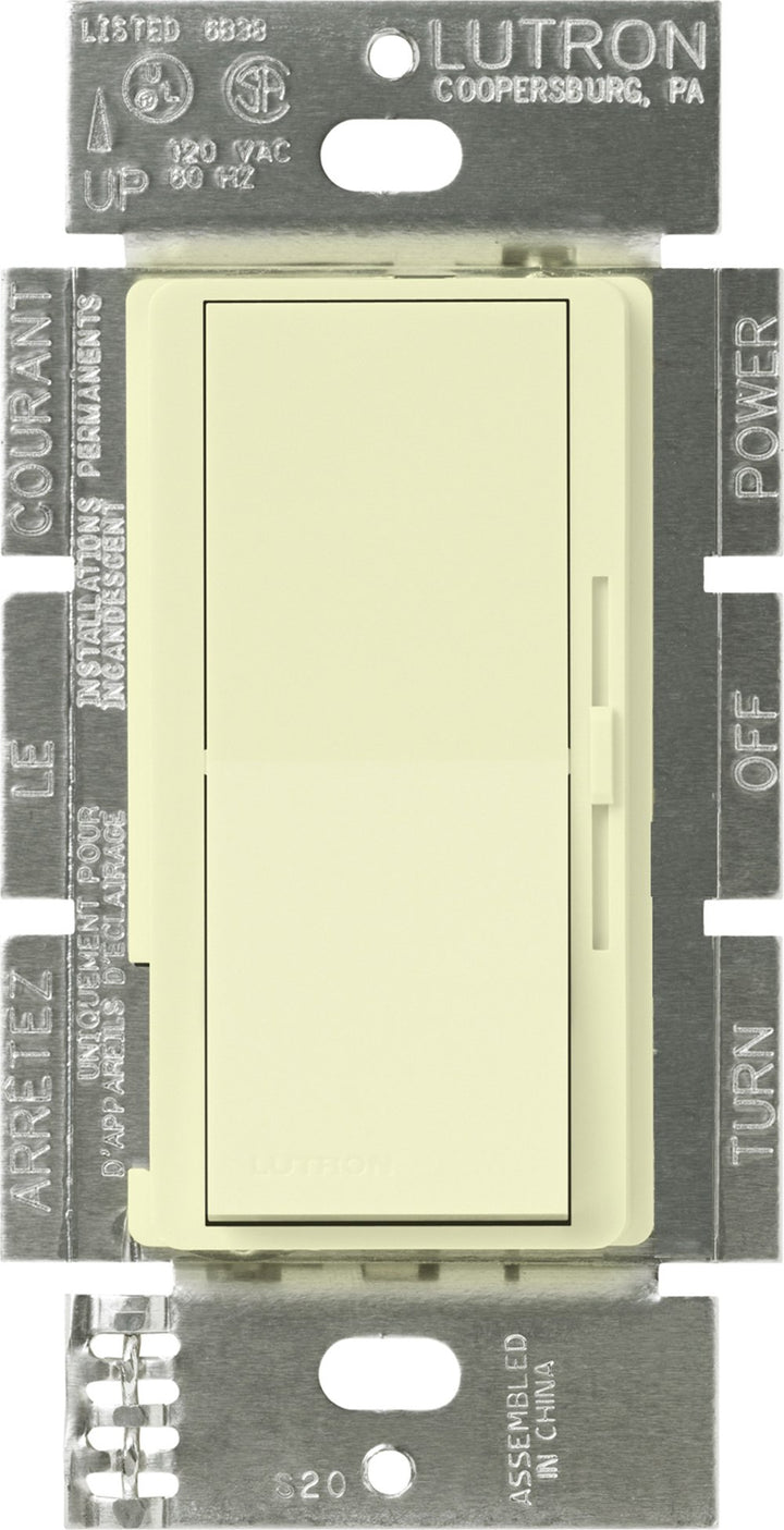 Lutron DVSTV-AL Diva 8 Amp 3-way/Single-Pole 0-10V Dimmer no neutral required
