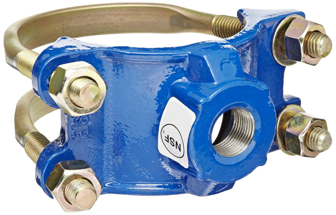 Smith-Blair - 31300025606000 Ductile Iron Saddle Clamp Double Bale 2" Pipe