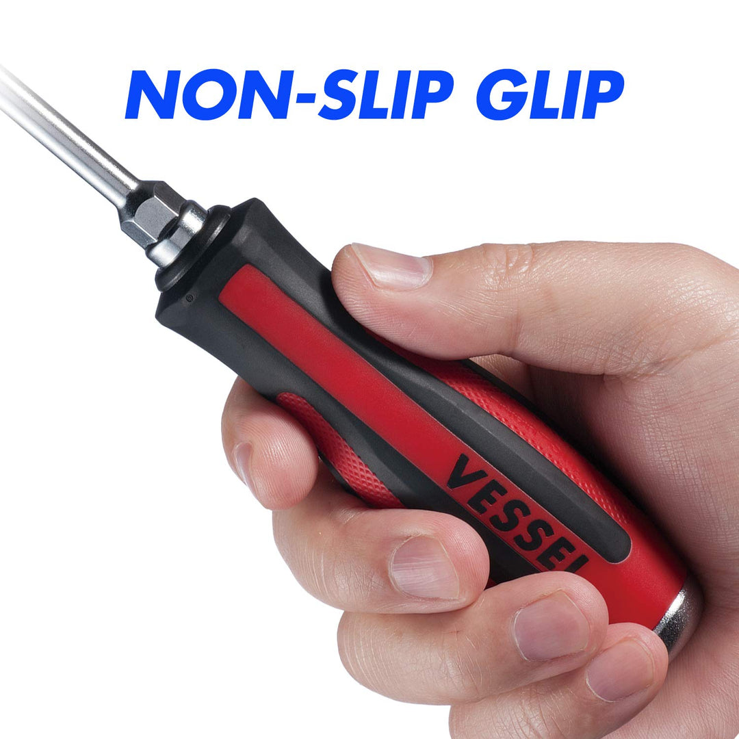 VESSEL MEGADORA Tang-Thru Screwdriver -5.5x75 (3/16"x3") 930S5575 - Diamond Home USA