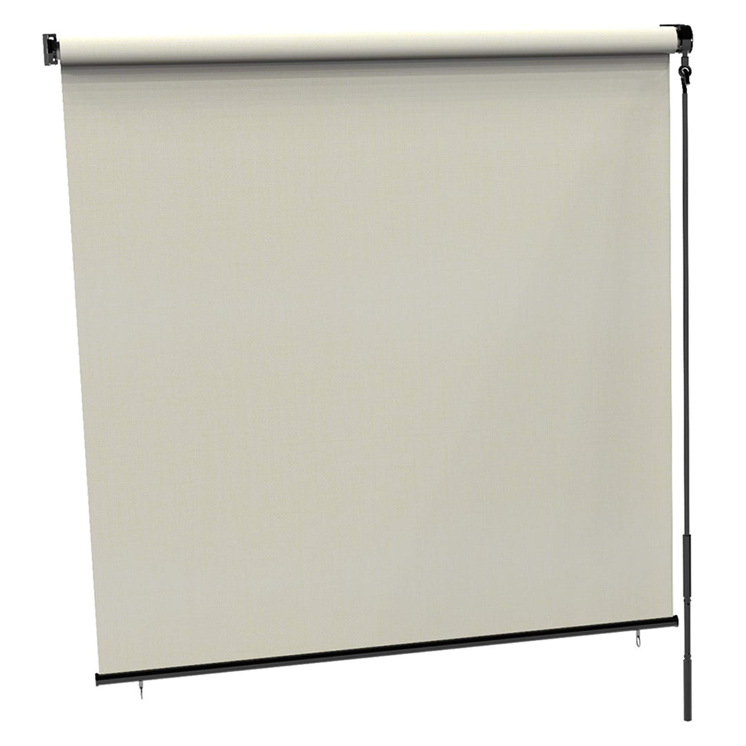 Radiance 0371572 Cordless Exterior Solar Shade Sand Dollar 72x72 - Diamond Home USA